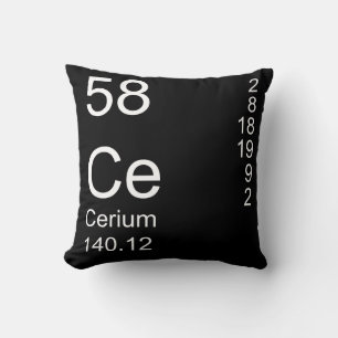Cerium Throw Pillow