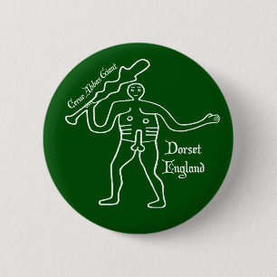 Cerne Abbas Giant Badge 2 Inch Round Button