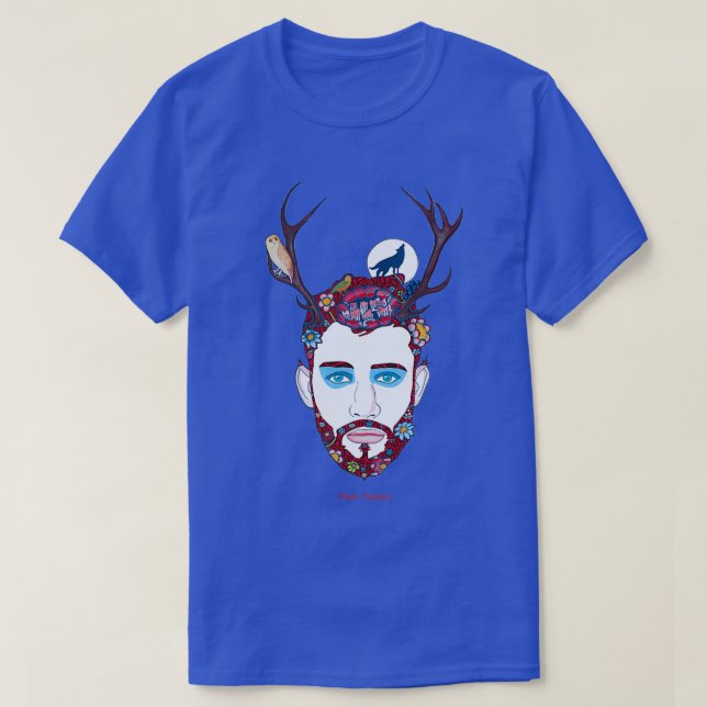 Cernunnos Wild God of the Forest Classic TShirt (Design devant)