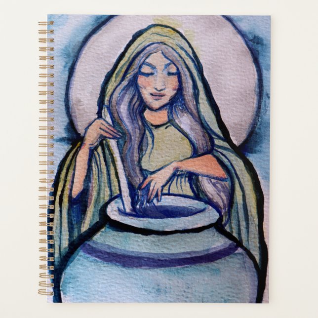 Cerridwen Crone Witch                              Planner (Front)