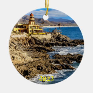 Cerritos Beach, Hacienda, Ceramic Ornament