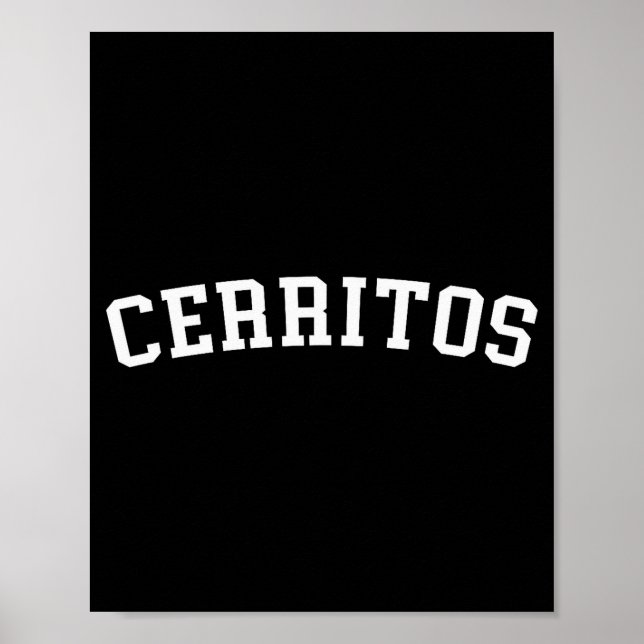 Cerritos  poster (Front)