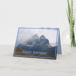 Cerro Paine Grande, Mountains, Patagonia,  Chile Card