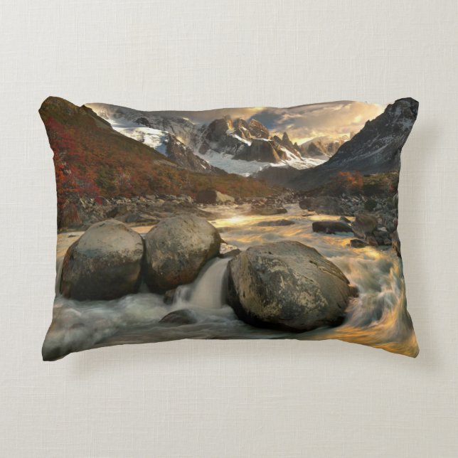 Cerro Torre Decorative Pillow (Front)