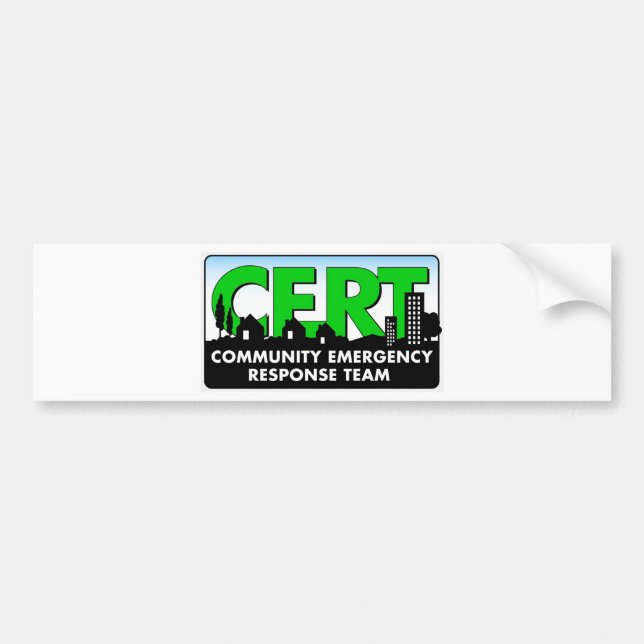 CERT BUMPER STICKER (Front)