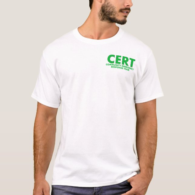 CERT T-Shirt-customize T-Shirt (Front)