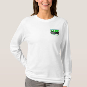 CERT Woman's Long Sleeve Shirt-customize T-Shirt
