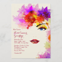Certain Glance Cancer Fundraising Invitation