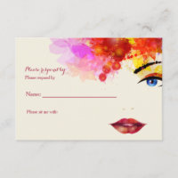 Certain Glance Cancer Fundraising RSVP Card