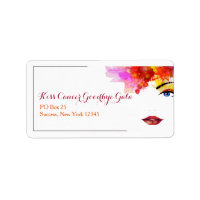 Certain Glance Return Address Labels White