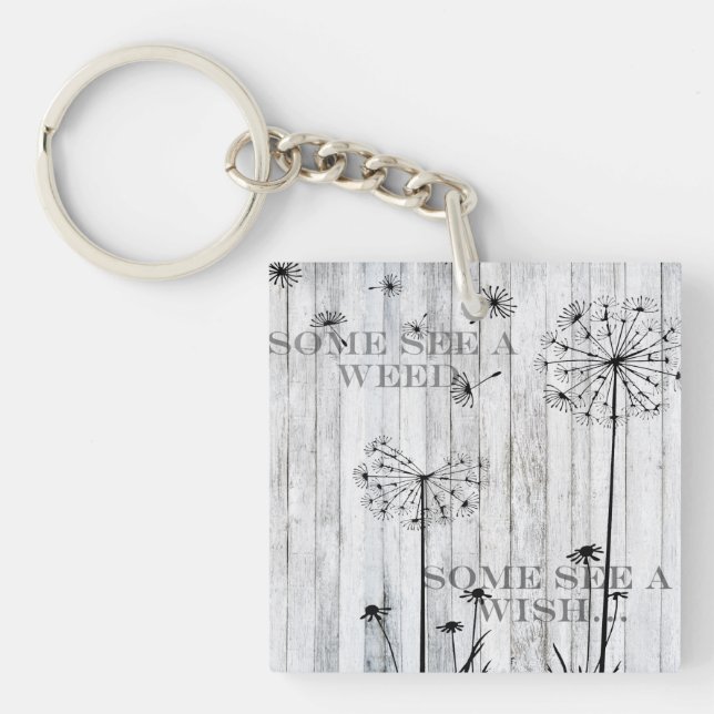 Certains Voient Un Porte - clé Acrylique De Mauvai (Devant)