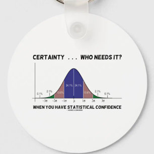 Certainty ... Who Needs It? When You Have Stats Keychain