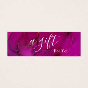 Certificat cadeau d'affaires Spa rose simple et mo