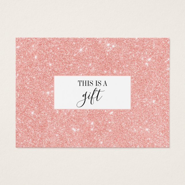 Certificat cadeau de maquillage de Parties scintil (Devant)