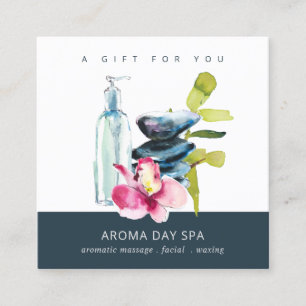 CERTIFICAT CADEAU DE MASSAGE SPA DE PIERRE ORCHID