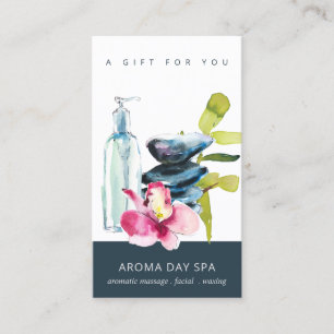 CERTIFICAT CADEAU DE MASSAGE SPA DE PIERRE ORCHID