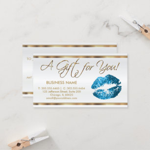 Certificat cadeau Turquoise Lipstick Business