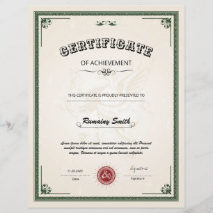 Certificat Imprimable Modèle De Réussite