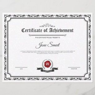 Certificate of Achievement
