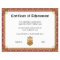CERTIFICATE OF ACHIEVEMENT