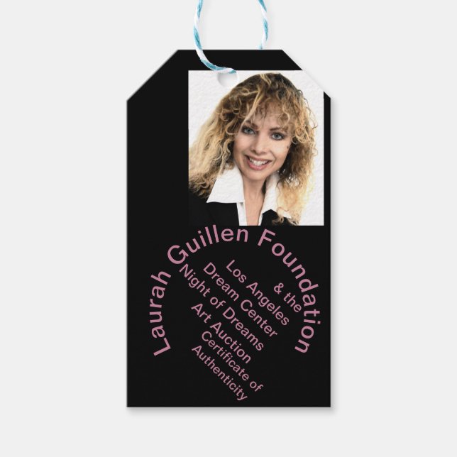 Certificate of Authenticity Art Gift Tags (Front)
