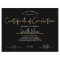 Certificate of Completion Black Gold Beauty Award