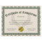 Certificate of Completion, Customizable 8.5x11