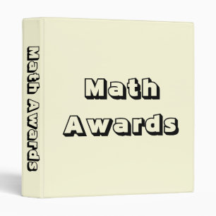Certificats de mathématiques et Classeur de souven