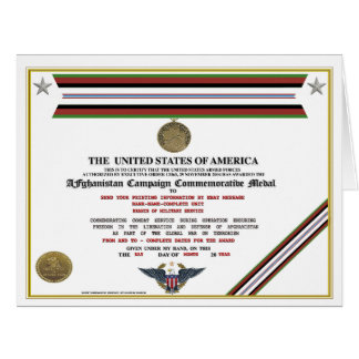 Certificats Militaires/Armée/Marine NUMÉRIQUES