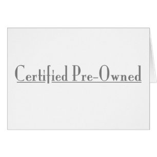 Certifié Pré-Possédé