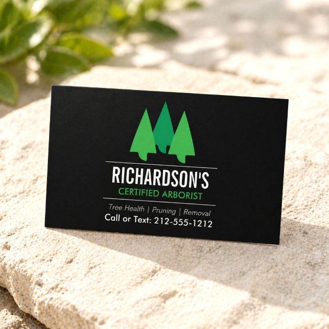 Certified Arborist  Business Card (Creator Uploaded)
