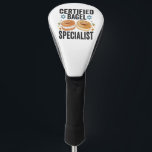 Certified Bagel Specialist Funny Jewish Hanukkah  Golf Head Cover<br><div class="desc">hanukkah, passover, yiddish, chanukah, jewish, menorah, jew, gift, birthday, bagel</div>