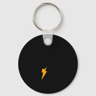 Certified Black Cloud Funny Design  Keychain