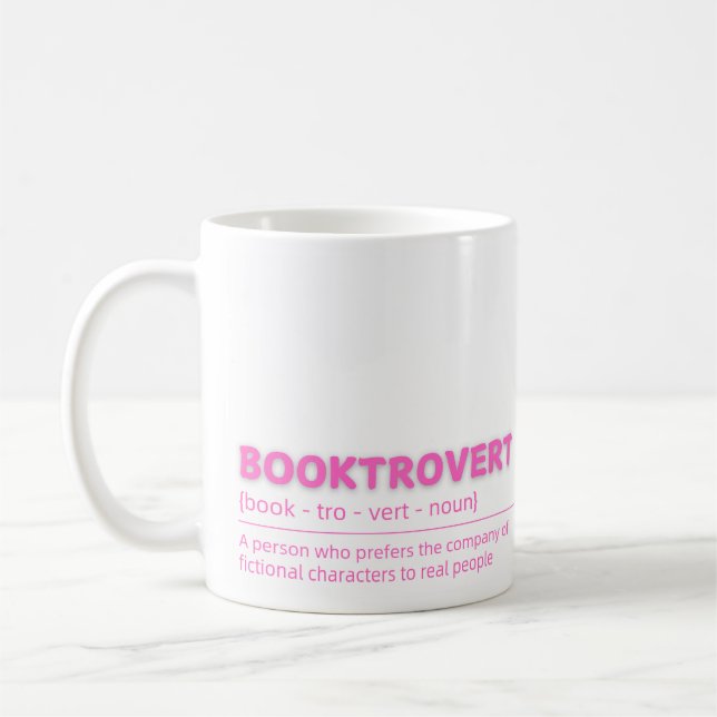 Certified Booktrovert-Fictional Worlds > Real Life Coffee Mug (Left)