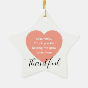 Certified Calm Down Crew Member Inclusion Ceramic Ornament