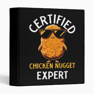 Certified Chicken Nugget Expert Binder