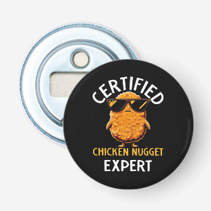 Certified Chicken Nugget Expert Bottle Opener