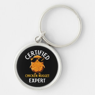  Certified Chicken Nugget Expert Keychain