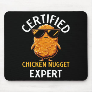 Certified Chicken Nugget Expert Mouse Pad