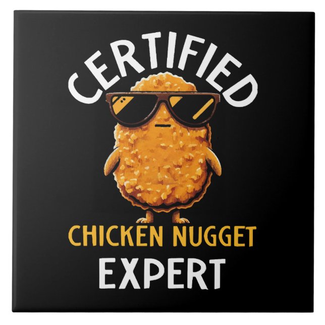  Certified Chicken Nugget Expert Tile (Front)