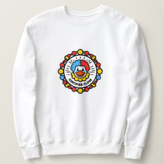 Certified Clown Funny Clown Duck Meme Sweatshirt