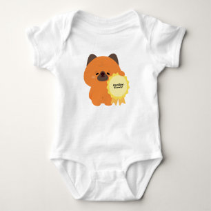 Certified Clumsy German Shepherd Puppy Baby Bodysuit