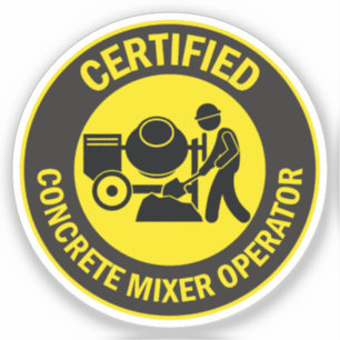 Certified Concrete Mixer Operator