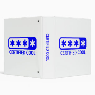 Certified Cool (1.5in) Binder