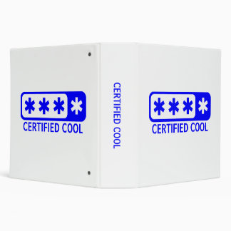 Certified Cool (2.0in) Binder