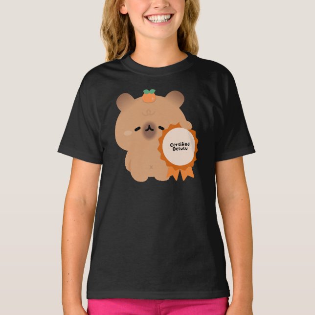 Certified Delulu Capybara T-Shirt (Front)