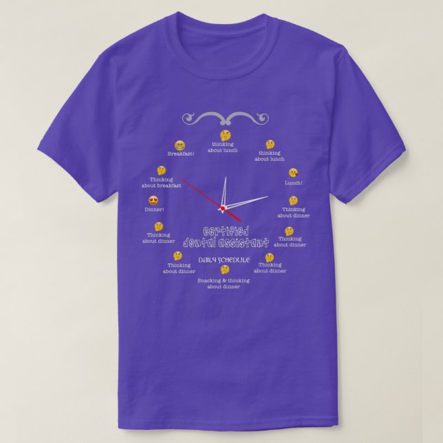 CERTIFIED DENTAL ASSISTANT NICE DESIGN 2017 T-Shirt (Design Front)