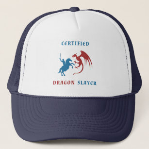 Certified Dragon Slayer Trucker Hat