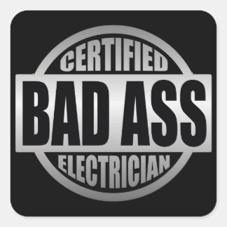 Certified Electricians sticker