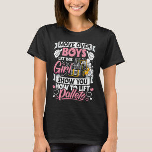 Certified Forklift Operator Forklift Driver Wareho T-Shirt